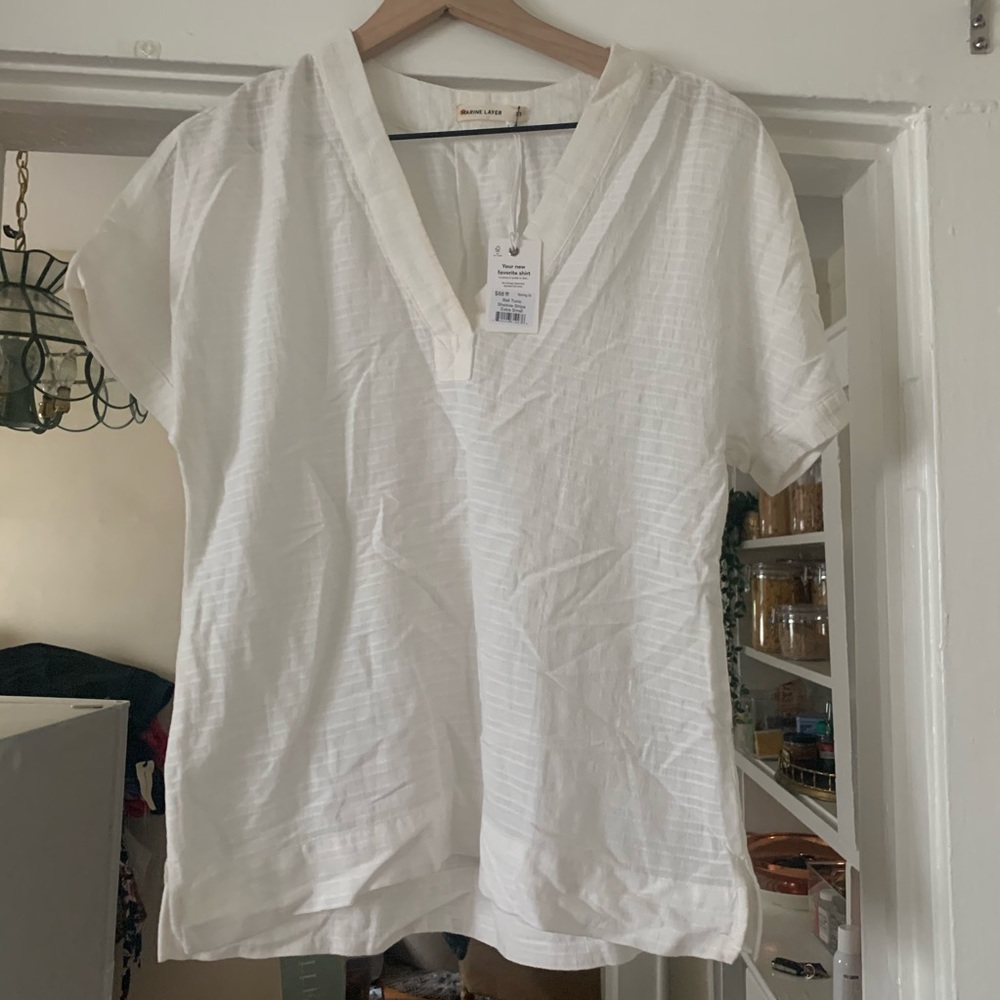 NWT Marine Layer Bali Stripe Tunic